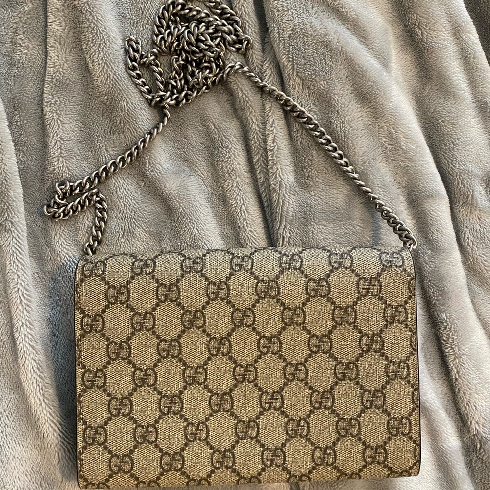 Gucci Dionysus GG Supreme chain wallet - Picture 6 of 7